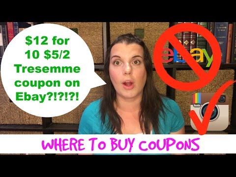 Where to Buy Coupons & Ebay Scams