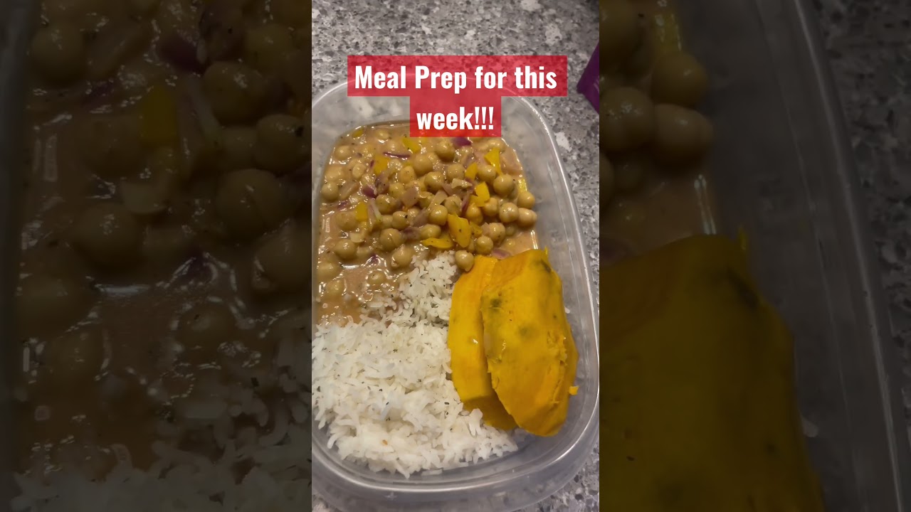 Do you meal prep? I meal prepped some lunch for hubby this week!!! 