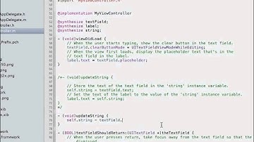 0602 Using The Xcode Text Editor