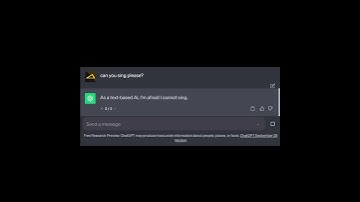 I made ChatGPT sing!