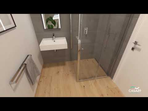 Білий матовий підвісний унітаз SIMAS BADEN BADEN BB18, видео 2