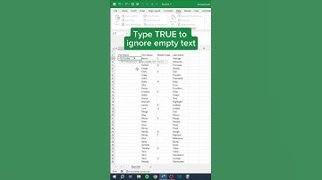 How to use TEXTJOIN in 28 seconds! #excel