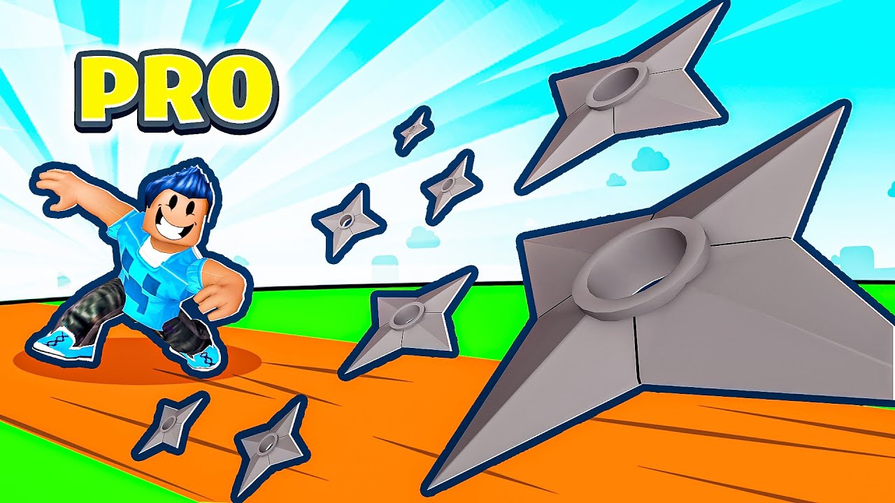Evoluindo uma SHURIKEN de NOOB a PRO no Roblox