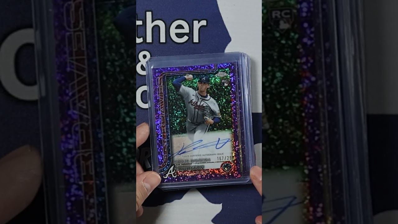 🚨Mickey and Friends Hit From 2025 Topps Chrome Update Baseball🚨