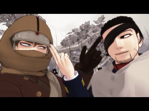 【金カムMMD】ジベタトラベル【尾形百之助・ヴァシリ】