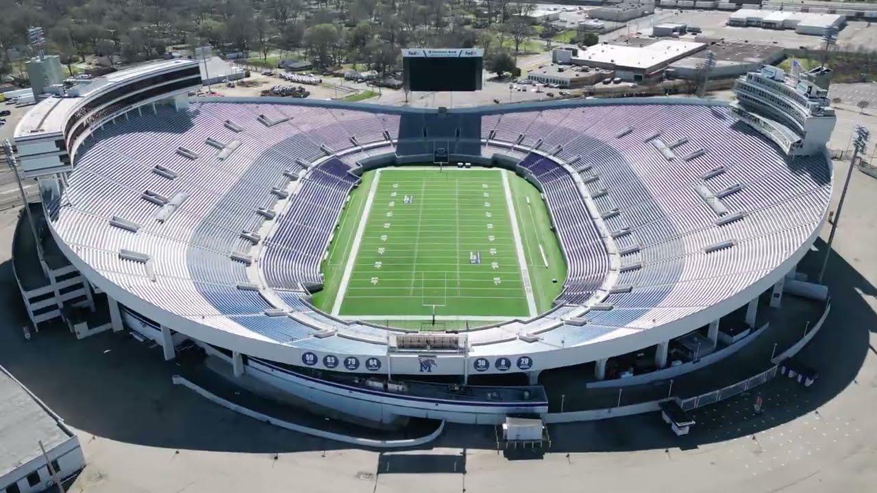 Memphis, Tn aerial drone tour / DJI Mini 3 Pro