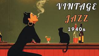 1940's Vintage Jazz Playlist - Sunday was made for songs that take their time. | MEOW JAZZ