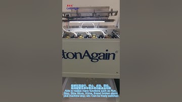 Automatic Pre Wound Bobbin winding machine 全自动无梭芯底梭绕线机
