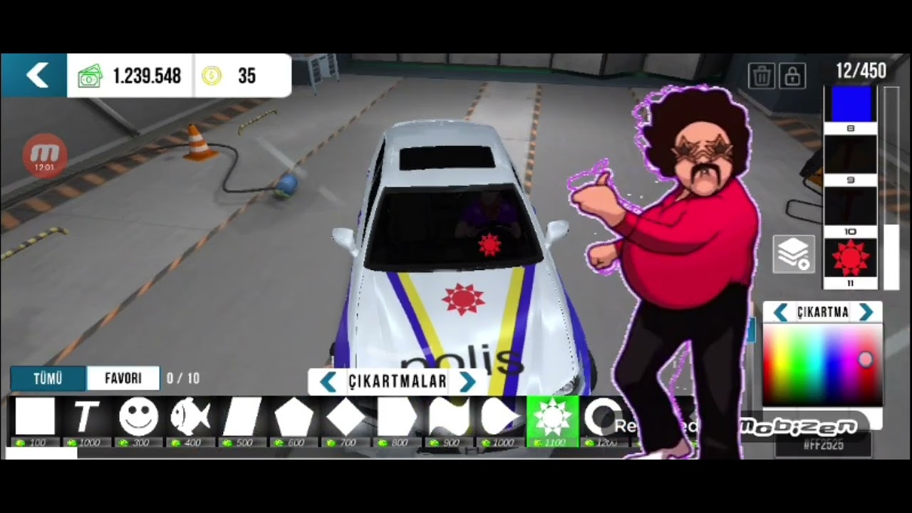 Car parking de nasıl polis araba yapılır onu göstericeğim hadi bakalım 