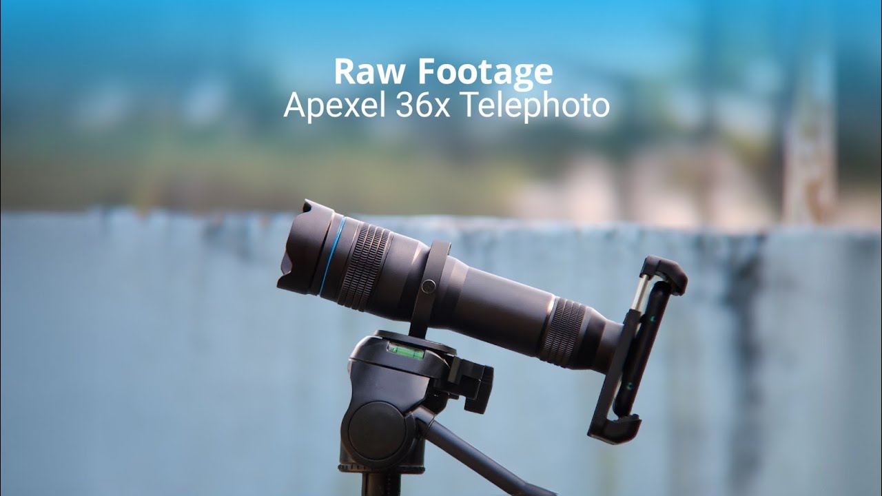 Apexel 36x Zoom Lens Review | Apexel 36x Telephoto Lens - YouTube