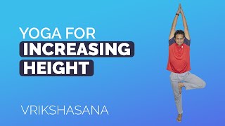 Tree pose yoga for increasing height | How to do for beginners | Benefits | Yog4lyf