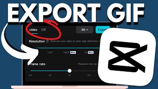 How to Export as GIF in CapCut [UPDATED]