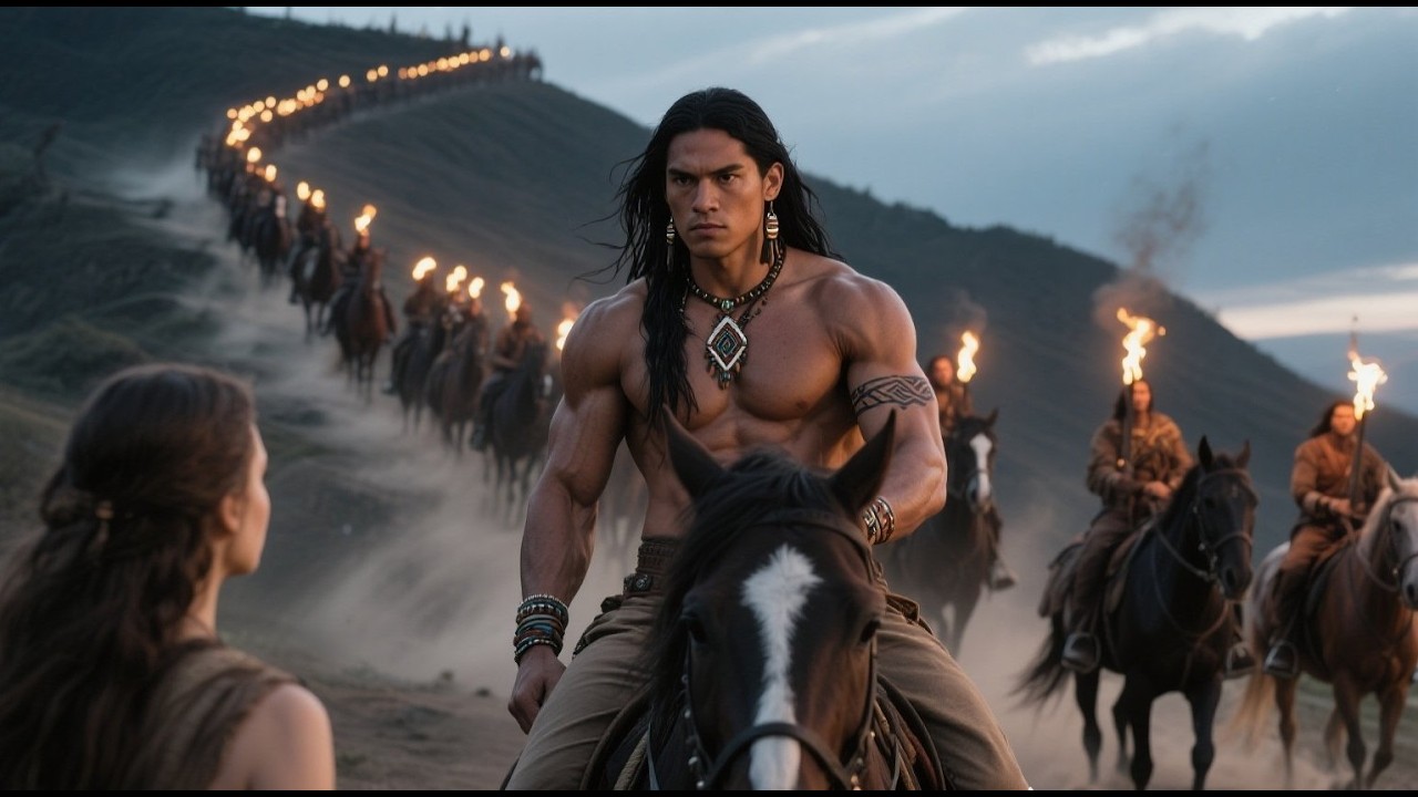 Tonight I want it all,” the Apache chief declared — the promised bride shook at his words