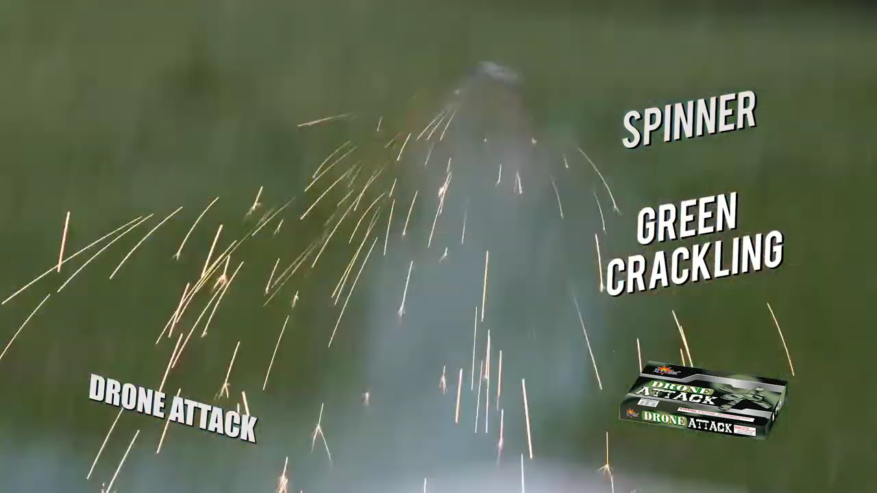 Drone Attack - Boom Town Fireworks