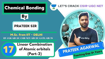 Linear Combination of Atomic orbitals (Part-2) | Chemical Bonding | Target CSIR-UGC NET 2020/2021