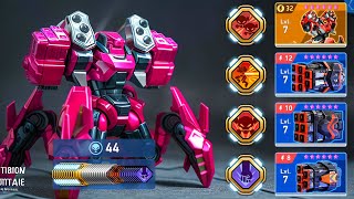 Scorpius with All Rocket Mortar 8 10 12 - FFA - Mech Arena