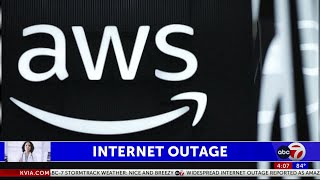 Widespread internet outage reported as Amazon Web Services works on issue