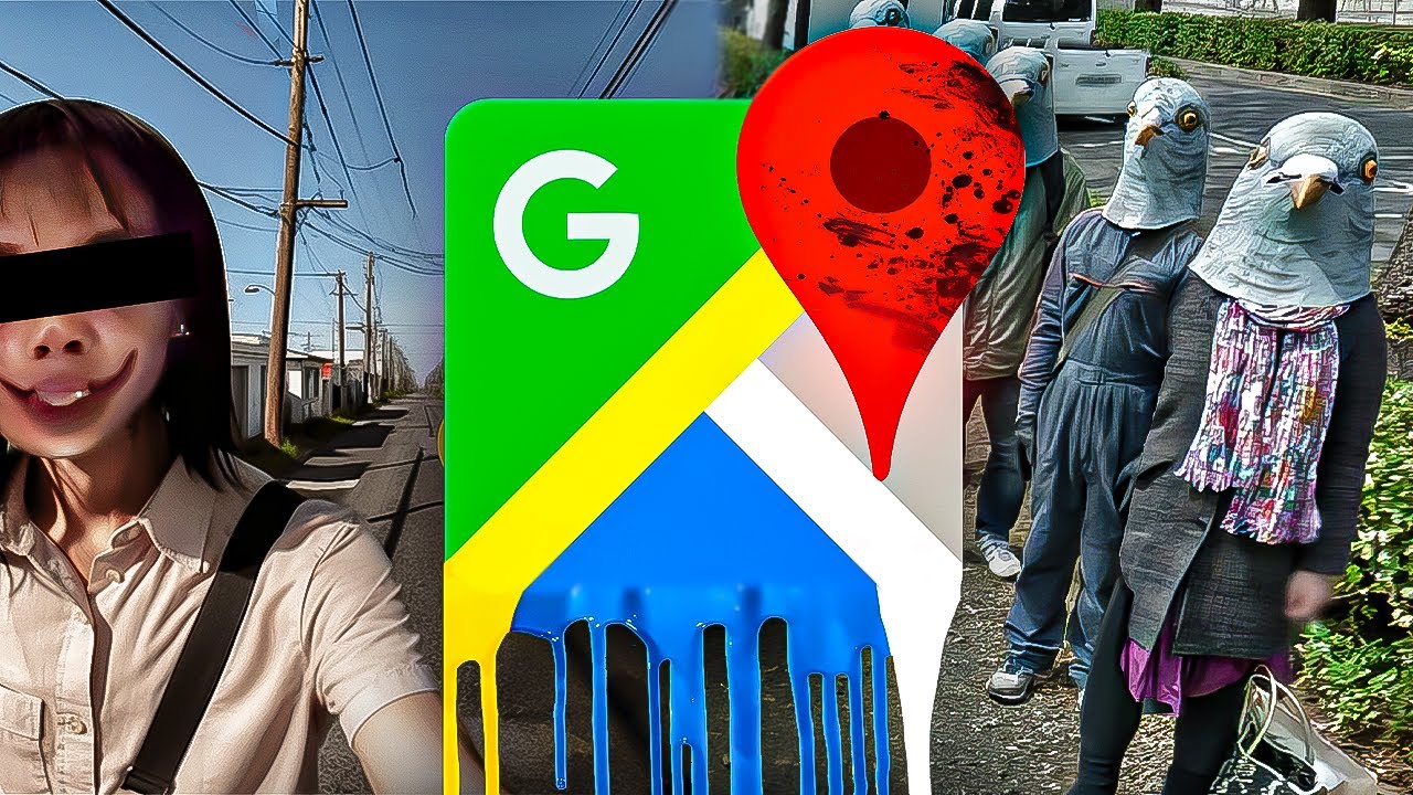 20 seltsame Google Maps Orte..