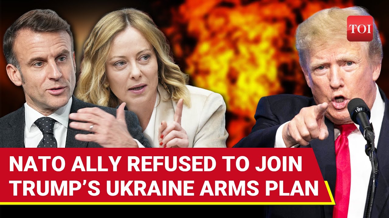 Italy Snubs Trump, Revolts Against Ukraine Weapons Plan; ‘Won’t Join No Matter What…’ | Watch