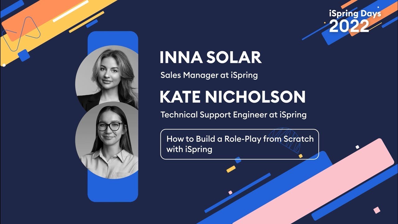 How to Build a Role-Play from Scratch with iSpring - iSpring Days 2022 ...