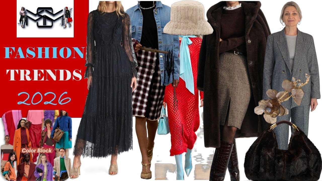 Die schönsten Fashion TRENDS 2026
