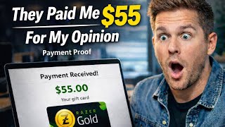 THIS SITE PAID $55 FOR MY OPINION | PAYMENT PROOF 2026 screenshot 4