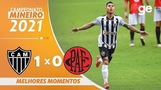 ATLÉTICO-MG 1 X 0 POUSO ALEGRE | MELHORES MOMENTOS | 8ª RODADA MINEIRO 2021 | ge.globo