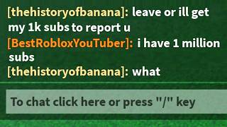 Never mess with roblox youtubers