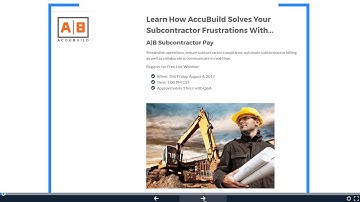 Learn How AccuBuild Solves Your Subcontractor Frustrations