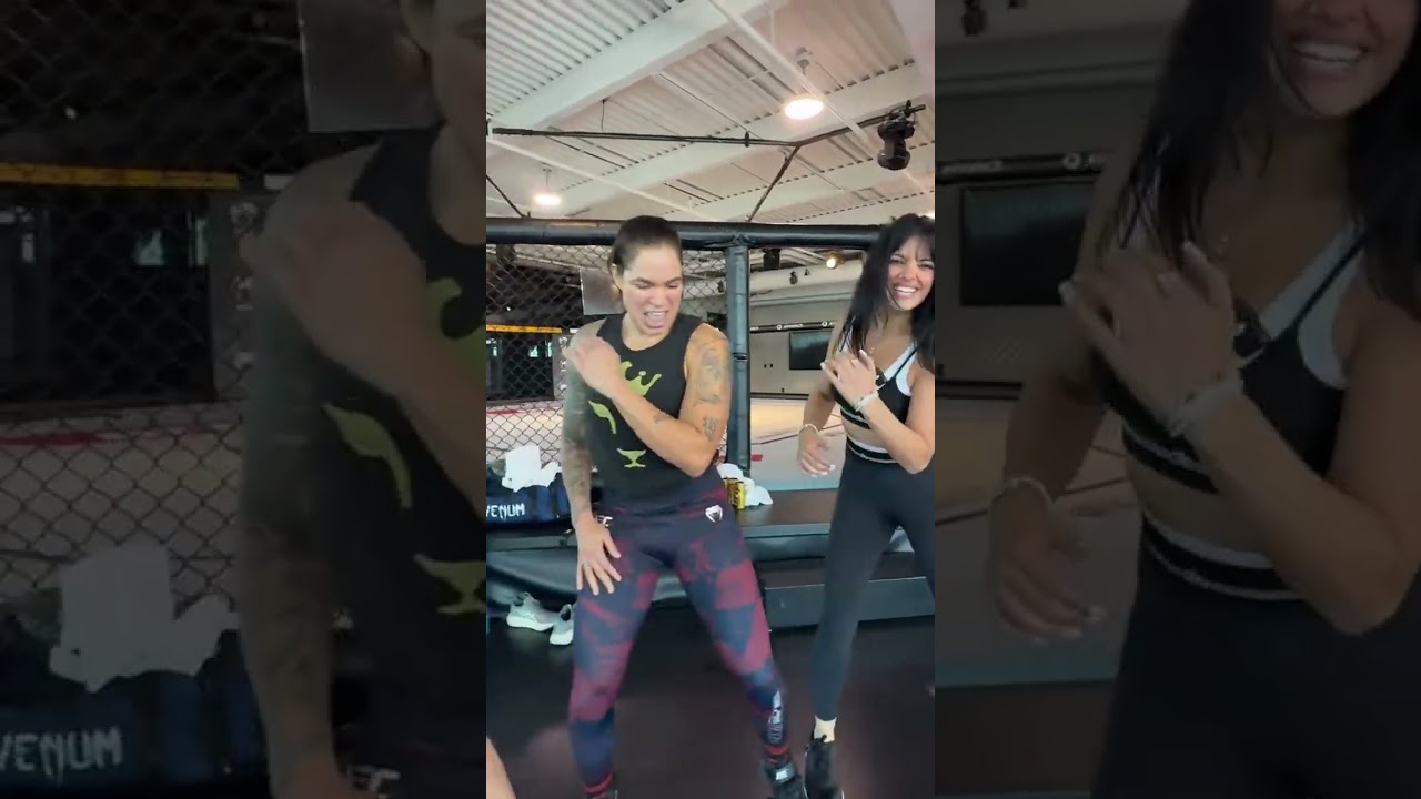 UFC fighter Amanda Nunes submits Nina Drama after dancing with her LOL 