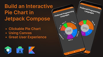 Build Your own Pie Chart with Jetpack Compose in Android - Android Studio Tutorial | Canvas