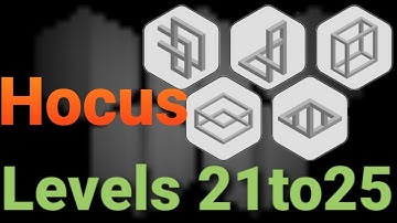 Hocus Level-21,22,23,24,25