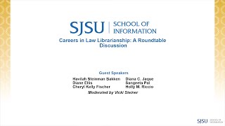 Careers in Law Librarianship: A Roundtable Discussion