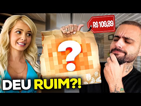 DEU TUDO ERRADO COM ESSA SACOLA SURPRESA! 🚨 | Provando Delivery