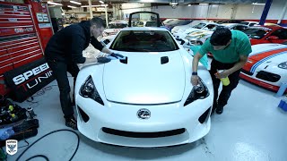 7 Steps: 1st Wash on New Car: Lexus LFA
