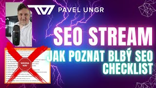 Chybné SEO checklisty - jak nenaletět