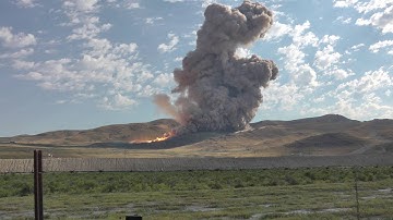 QM-2 Booster Test 06-28-2016 Orbital ATK Promontory, Utah feat. Hadron