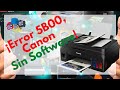 Como Reparar el ERROR 5B00. Canon G4110. sin SOFTWARE