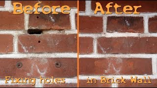 Repairing Mortar Joints in Brick Steps - How to - DIY - EASY