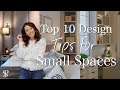 Top 10 interior design tips for small rooms  behind the design