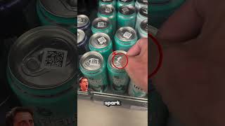 He Put a Fake Barcode on a Drink Bottle… What People Found Was Unexpected! 😱 #shorts