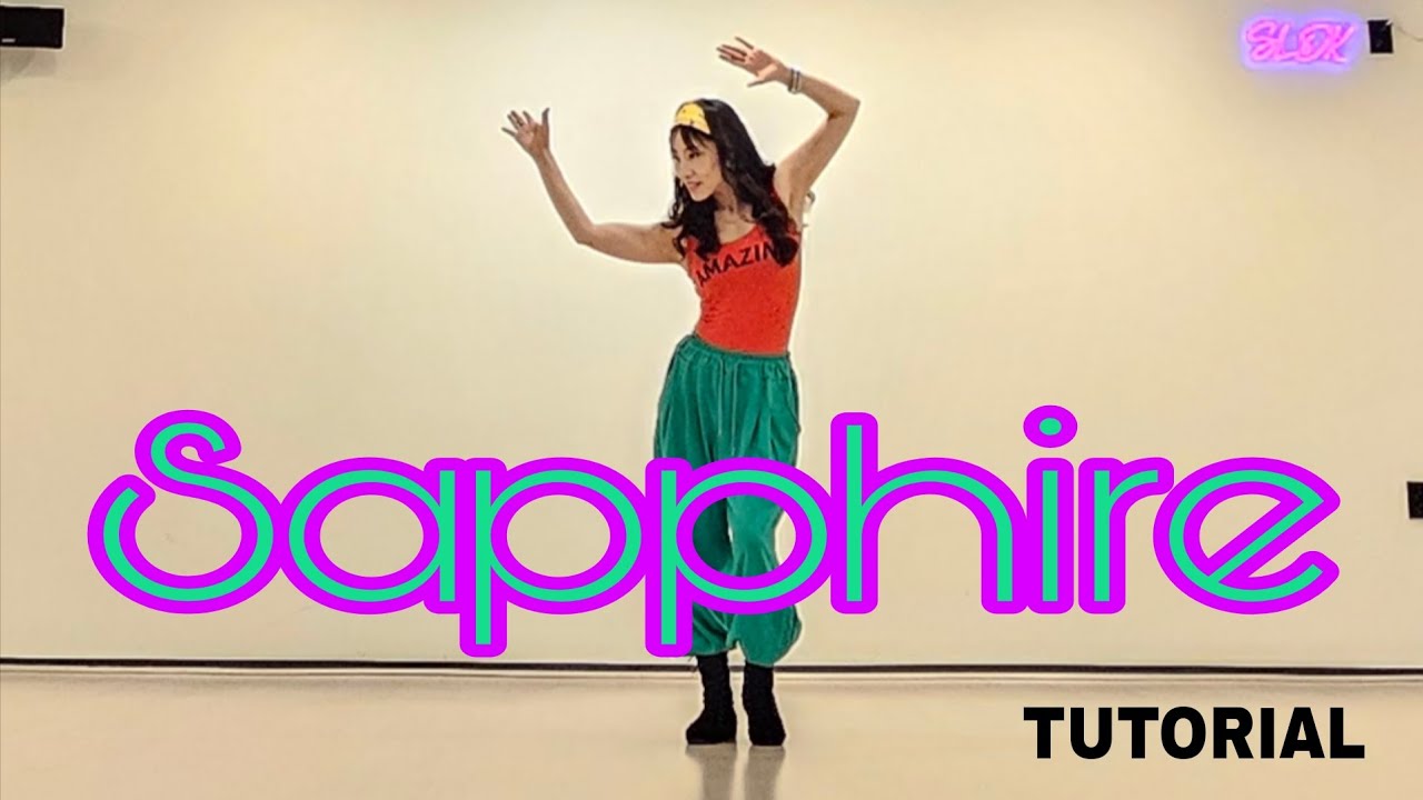 Sapphire Linedance by Sue (Tutorial)/시원한 음악에 포니스텝과 척턴이 매력적인 초중급댄스 ~