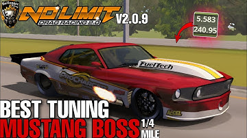 Mustang Boss 5.5 Second 1/4 Mile Tuning Full system No Limit 2 V2.0.9