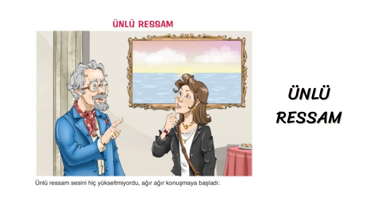 4. Sınıf Türkçe Ders Kitabı / Ünlü Ressam (Etkinlikler)