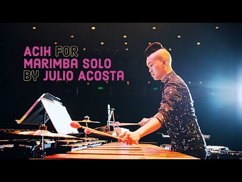 Acih for Marimba by Julio Acosta
