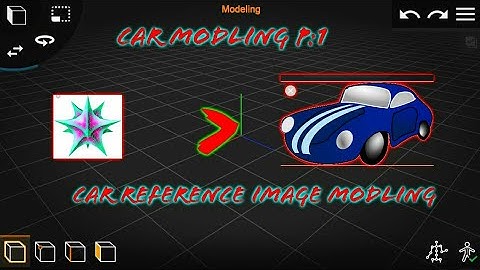 Car Modeling | Reference Image | Space Draw