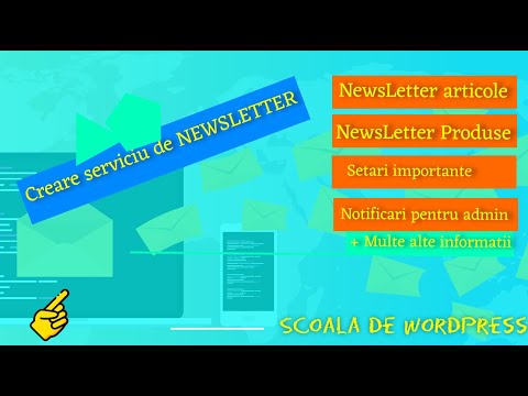 ?? Cum se face un Newsletter cu Wordpress si MailPoet - Realizare Buletin informativ ??