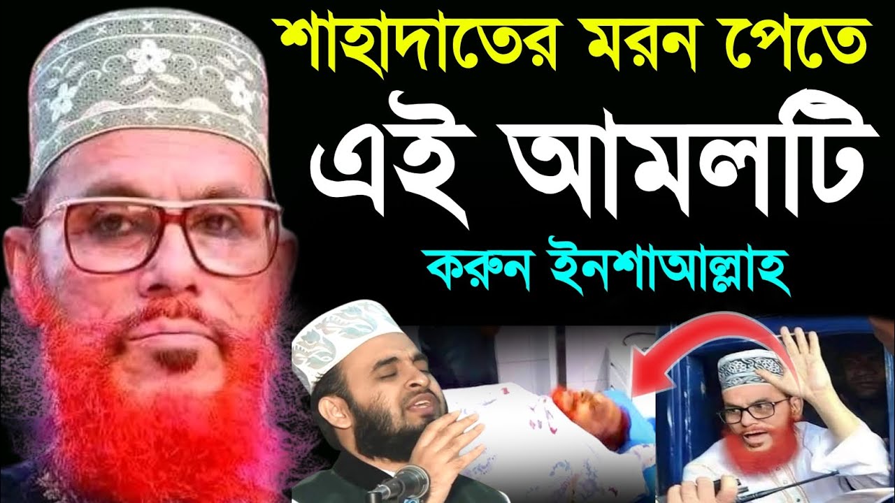 শাহাদাতের মরন পেতে এই আমলটি করুন ইনশাআল্লাহ | Allama Delwar Hossain saidi waz | bangla waz mahfil