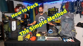 Simple pack packing