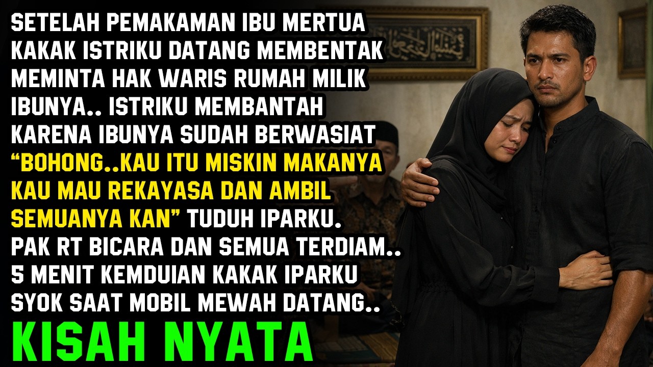 ISTRI DIRENDAHKAN SAAT ACARA YASINAN IBUNYA, PEMBALASAN SUAMI BIKIN MEREKA MELONGO NYESEL!